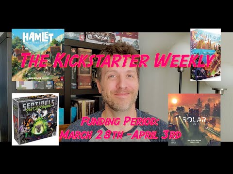 The Kickstarter Weekly, March 28th - April 3rd
