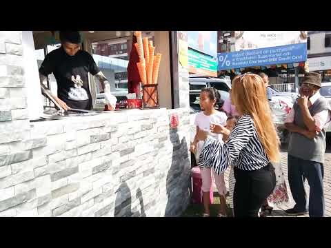 Turkish Ice cream 😁😁🍦🍦