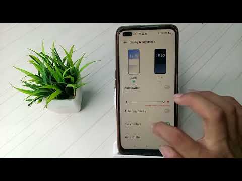 how to change font size in realme x50 pro mobile