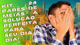 Kit 24 Pares de Meias A Solução Perfeita para o Seu Dia a Dia!