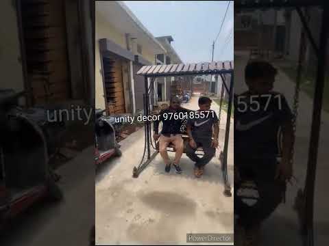 Wrought Iron Swing, Wooden Jhula, Iron Jhula, Balcony Jhula, Outdoor Swing, Balcony Swing