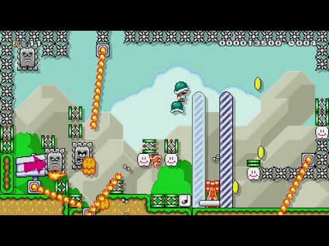 １画面？全自動３　one screen? automatic 3 by Blizzard - SUPER MARIO MAKER - NO COMMENTARY 1bh