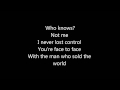 The Man Who Sold The World by Nirvana lyrics[HQ]