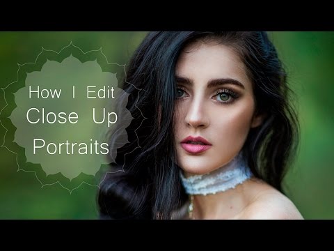 How I Edit Close Up Portraits in Photoshop