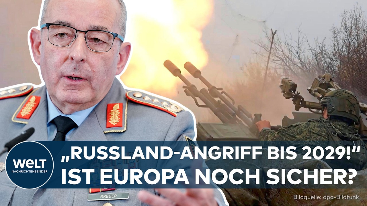 KRIEGS-GEFAHR IN EUROPA? Bundeswehr-General warnt vor Russland-Angriff bis 2029!