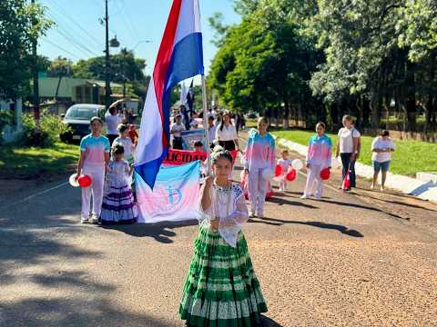🚨Desfile Patrio Estudiantil Desde la ciudad de Dr Juan Manuel Frutos 🇵🇾