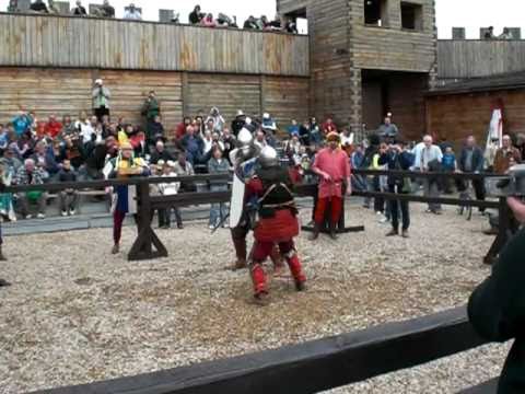 Schwert Freikampf / Vollkontakt in Polen, Fast K.O.