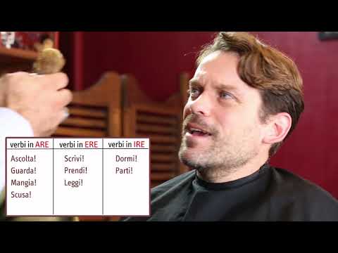 La grammatica del barbiere di DIECI A1 | episodio 10: "L'imperativo con TU"
