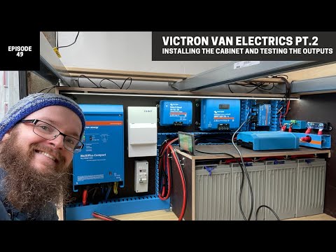Victron 12v Electrics Pt.2 - I Custom Box, Multiplus, Smart Shunt and Lynx | Van Conversion Series