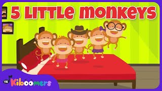 Five Little Monkeys | Nursery Rhymes for Children