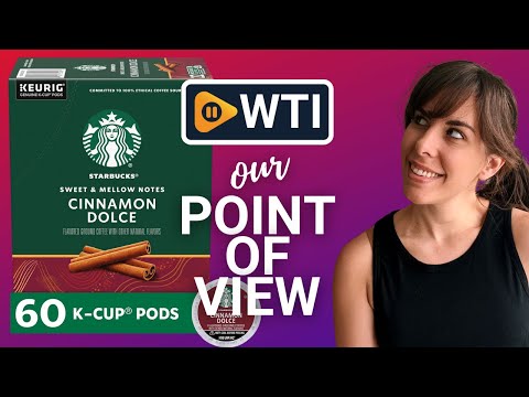 Starbucks K-Cup Coffee Pods—Cinnamon Dolce Flavored Coffee for Keurig Brewers—Naturally Flavored—100% Arabica—6 boxes (60 pods total) Cinnamon Dolce 10 Count (Pack of 6) - WTI product video review