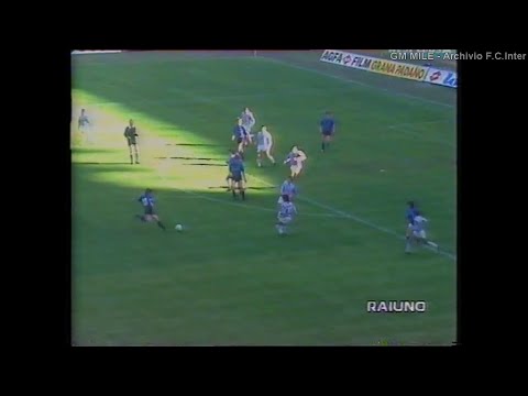 1990-91 (24^ - 10-03-1991) INTER-Juventus 2-0 [Matthaus,Battistini] Sintesi 27 Minuti Rai1