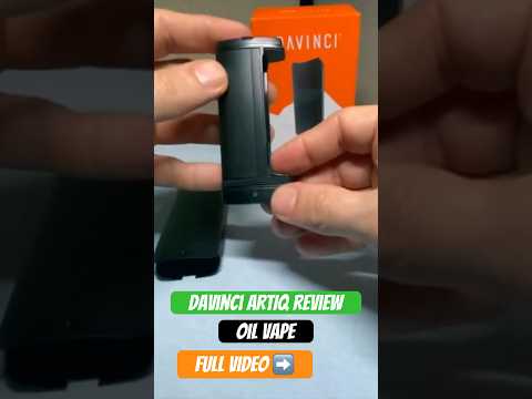 New Davinci ARTIQ Vaporizer Review!