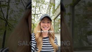 salon scouting part 2 🧐#hairstylist #london #hairsalon #shorts