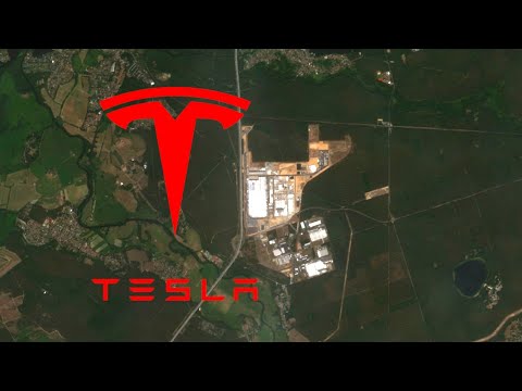 Tesla Giga Berlin Time Lapse
