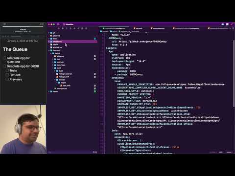 💜 iOS template project for viewer questions | SwiftUI & Swish & XcodeGen thumbnail