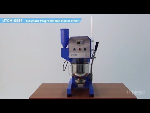 Fully Automatic Mortar Mixer