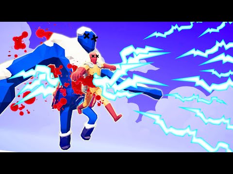 OVERPOWERED THUNDERBOLT DEFEATED EVERY UNIT | TABS - Totally Accurate Battle Simulator