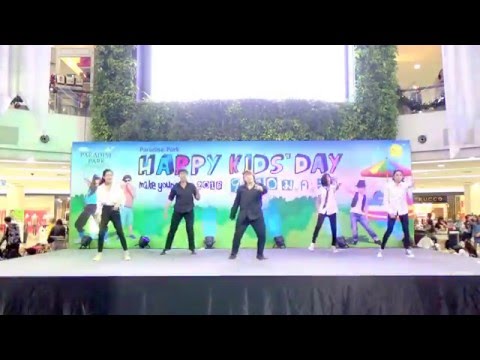 160109 Low Batt cover B1A4 - What's Happening? @Paradise Park K-POPS 2016 (Audition)