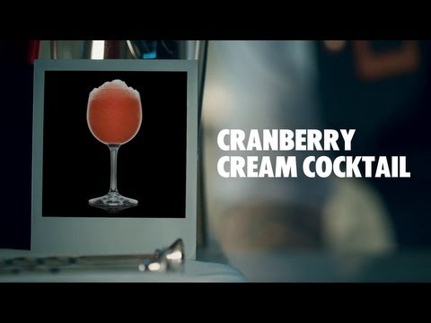 CRANBERRY CREAM COCKTAIL DRINK RECIPE - HOW TO MIX