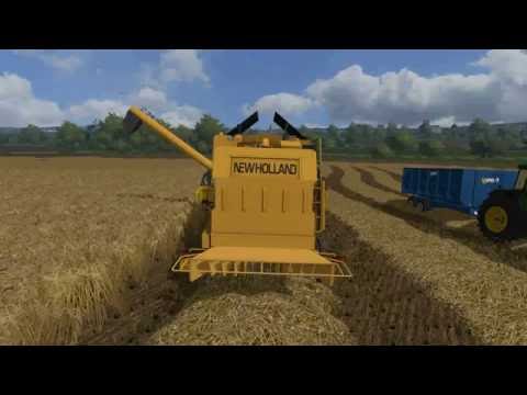 Farming simulator 2015 Chellington farm selling some grain and finnishing the harvest
