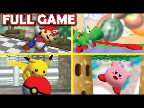 Super Smash Bros 64 FULL GAME! (All Characters + Full Story Mode)