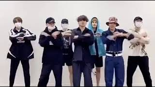 bts dancing to savage love