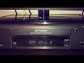 Demonstration On My Black Sony VCR On My Pinocchio 1985 VHS Version 1