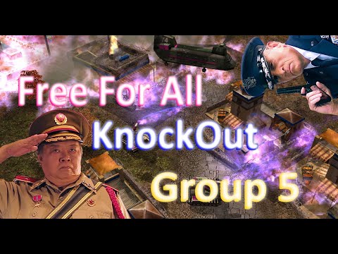 $280 FFA Knock-Out Tournament - Round 5 | C&C Generals Zero Hour