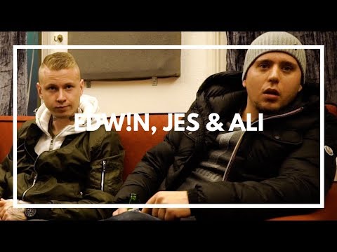 Edw!n, Jes & Ali-intervju om "International" og Skandinavisk EP. | YLTV