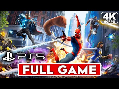 MARVEL'S AVENGERS SPIDER-MAN PS5 Gameplay Walkthrough Part 1 FULL GAME [4K 60FPS] - No Commentary