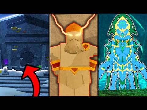 How To Complete EVERY Atlantis Puzzle And Catch KRAKEN... (Roblox Fisch)