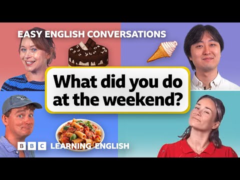 Bạn đã làm gì vào cuối tuần? Hội thoại tiếng Anh dễ dàng 💬 Tập 13 (What did you do at the weekend? Easy English Conversations 💬 Episode 13)