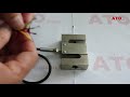 1 kg 5 kg 100 kg 500 kg Single Point Load Cell for weighing scale