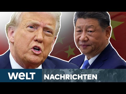 DONALD TRUMP: Eskalation im Handelskrieg! Sofortiger Stopp - Keine Waren mehr aus China! I STREAM