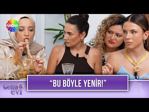 Yeşim Gelin Siirt'e özgü 'Cokat'ın nasıl yendiğini gösteriyor! | Gelin Evi 1537. Bölüm
