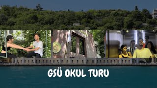 GALATASARAY ÜNİVERSİTESİ OKUL TURU | Boğaz manzaralı tuvalet #gsu #gsu