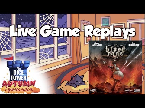 Blood Rage Live Play