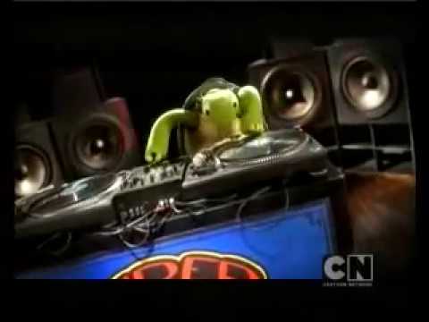 Cartoon Network promo - DJ turtle, 2011.