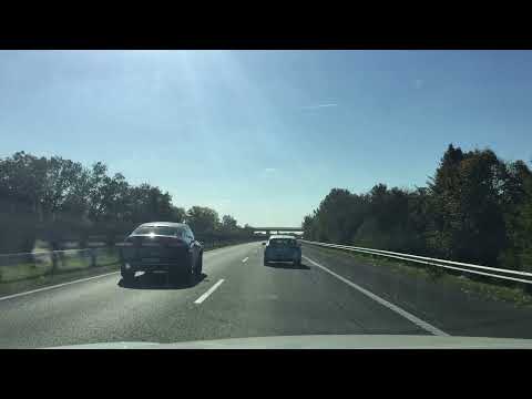 Getting cut off on M7 southbound Martonvásár - Pákozd. Driving Hungary 2021 Fall