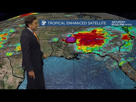 Bradley's Weather Forecast Part 2 10pm 07-09-22