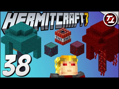 AFK Fungus/Tree Farm. New Custom Design! - Hermitcraft 7: #38