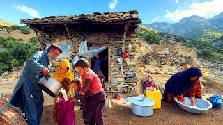 Hard but Happy Life in the High Mountain Village | Grandma and Grandpa Living Amid Stunning Nature 