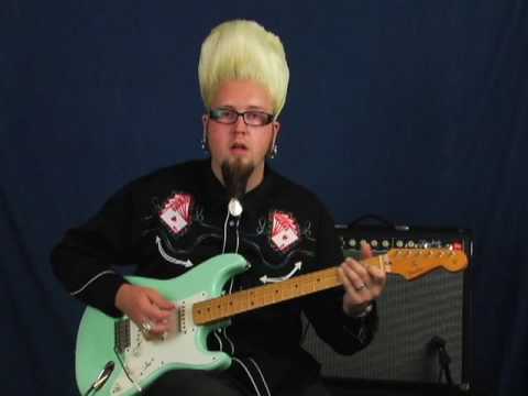 Guitar demo review Fender Mexican Stratocaster great for rock blues surf punk metal all styles