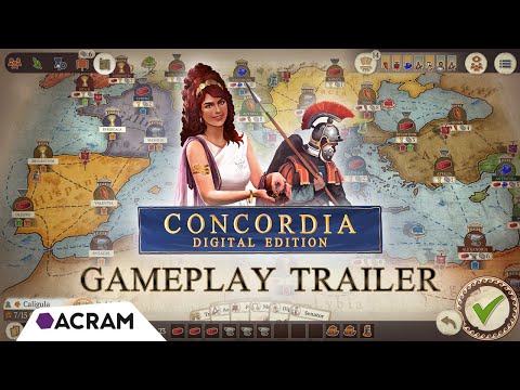 Concordia: Digital Edition Gameplay Trailer thumbnail