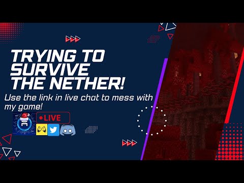 Insane Nether Survival Challenge - EPIC Live!
