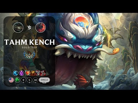 Tahm Kench Top vs Aatrox - NA Challenger Patch 13.23