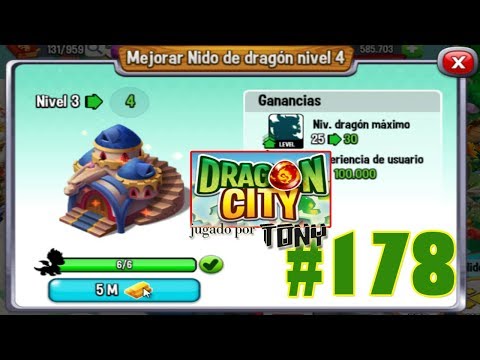 Dragon City "Capítulo 178 - El Nido del Dragón al nivel 4" por Tony