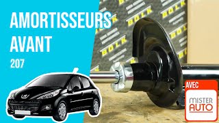 Youtube thumbnail of video "Changer les Amortisseurs avant Peugeot 207 ➿"