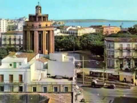 Quando il treno attraversava la città di Siracusa